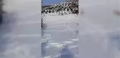 Çığ arama ve kurtarma tatbikatı yapıldı