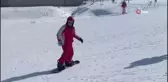 Sarıkamış Kayak Merkezinde renkli görüntüler