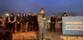 Üsküdar'da MUŞTU Gençlik Derneği Hindistan ve Doğu Türkistan'daki zulüm için bir araya geldi