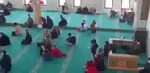 Dede ve torunların camideki renkli buluşması