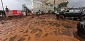 MARMARİS'TE SAĞANAK; DERELER TAŞTI, YOLLAR GÖLE DÖNDÜ