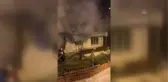 Tokat'ta çıkan yangında tek katlı ev kullanılamaz hale geldi