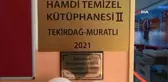 Son dakika haber: Eşinin ölüm yıldönümünde kütüphane kurdu