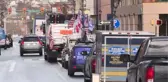 PENNSYLVANIA - ABD'de aşı karşıtı kamyoncuların konvoyu, Washington DC'ye doğru yola çıktı