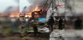 SOBADAN ÇIKAN YANGINDA EV KÜLE DÖNDÜ
