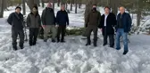 Koyulhisar'da yaban hayvanları için doğaya yiyecek bırakıldı