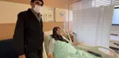 Üşüttüğü için karnının şiştiğini düşünen hastadan 12 kilogram tümör çıkarıldı