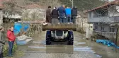 Son dakika haberleri... ZONGULDAK - Doğal göletin sularının yükselmesi nedeniyle 4 daire boşaltıldı