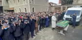 Kaçak maden ocağındaki göçükte hayatını kaybeden madenci son yolculuğuna uğurlandı