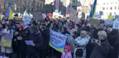 AMSTERDAM - Rusya'nın Ukrayna saldırısı Hollanda'da protesto edildi