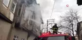 Kastamonu'da iki katlı ahşap evde yangın