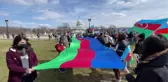 WASHINGTON - Hocalı katliamının kurbanları ABD Kongresi önünde anıldı