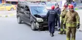 ZEYTİNBURNU'NDA TRAFİK KAZASI; 2 YARALI