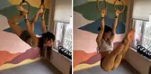 Spor yaptığı anları paylaşan Hepsi grubunun yıldızı Yasemin Yürük, gelen yoruma isyan etti