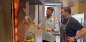 SPOR Başakşehir tesislerinde döner ziyafeti