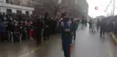 Aşkale'de kurtuluş coşkusu...Temsili kurtuluş sahnesi beğeni topladı