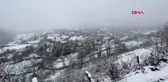 BARTIN'IN YÜKSEK KESİMLERİNDE KAR YAĞIŞI ETKİLİ OLDU