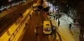 Yozgat'ta yollar buz pistine döndü, 15 araç birbirine girdi, o anlar anbean kaydedildi