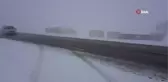 Kop Dağı'nda kar ve tipi ulaşımı olumsuz etkiliyor
