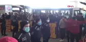 SPOR Galatasaray kafilesi, Konya'da