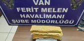 Van'da uyuşturucuyla uçağa binmeye çalışan kişi yakalandı