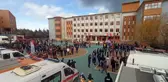 Okullarda deprem tatbikatı yapıldı