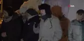 Eksi 10 derecede açık alanda film keyfi...