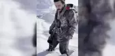 Sivaslı doğa fotoğrafçısı Mustafa Aslan, üç farklı vaşağı aynı gün aynı yerde fotoğraflamayı başardı