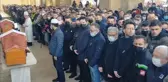 Onlarca motosikletli Nevrekop'u son yolculuğuna uğurladı
