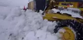 Cerit Yaylası'nda kar kalınlığı yarım metreyi aştı