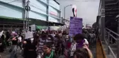 GUATEMALA CİTY - Guatemala'da olaylı Kadınlar Günü