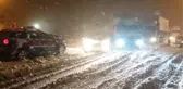 Seydişehir Antalya yolu çekici türü araçlara kapatıldı
