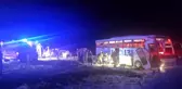 Son dakika haber! Sivas-Malatya sınırında otobüs kazası: 20 yaralı