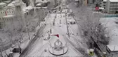 Sultangazi beyaza büründü
