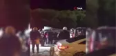 Sürücü direksiyon hakimiyetini kaybetti, refüj demirleri otomobile saplandı