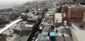 Tarihi Latifiye Camii'nin siluetini bozan betonarme yapı yıkıldı