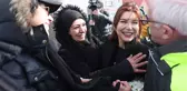 Cumhurbaşkanı Erdoğan'a hakaretten yargılanan Sedef Kabaş'tan cezaevi çıkışı ilk sözler