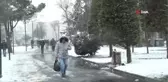 Kar yağışı vatandaşları toplu taşımaya yöneltti