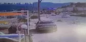 Bir kişinin öldüğü trafik kazası güvenlik kamerasına yansıdı