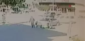 Motosikletli ile otomobil çarpıştı... Sürücü başındaki kask sayesinde hayatta kaldı