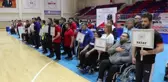 Bedensel Engelliler Türkiye Bilek Güreşi Şampiyonası Karabük'te yapıldı