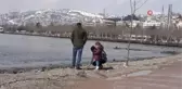 Kardan sonra güneşli havanın tadını çıkardılar
