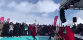 Sarıkamış Kristal Kar Festivali'nde renkli görüntüler