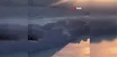 Sivas'ın Gürün ilçesinde yer yer 4 metreyi bulan kar kalınlığında yol açma çalışmaları hız kesmeden devam ediyor