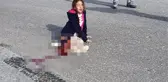 10 yaşındaki Mahra, kamyon bacağını ezdiğinde 