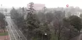 Samsun'da kuvvetli kar yağışı