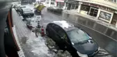 SARIYER'DE TAKSİ KAZASI KAMERADA