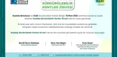 'Uluslararası Sürdürülebilir Kentler Zirvesi' 18 Mart'ta Kadıköy'de