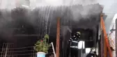 Elektrikli battaniye evi yaktı