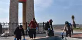 Son dakika haber! Çanakkale Şehitleri Parkı'nda temizlik çalışması yapıldı